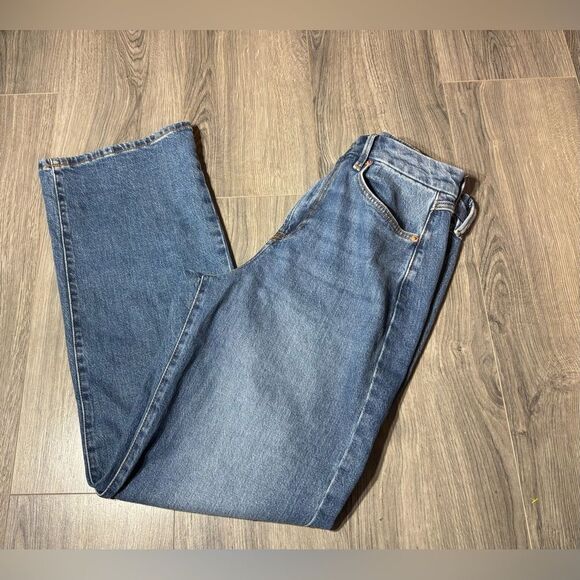 Forever 21 Straight Leg Blue Jeans EPC Size 28 Excellent Preloved Condition - Picture 3 of 5